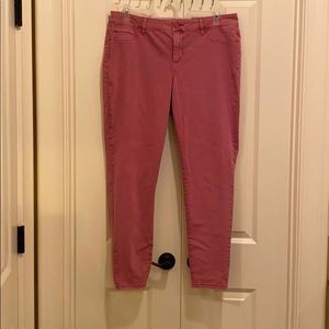 Maurices XL Regular light pink skinny jeans